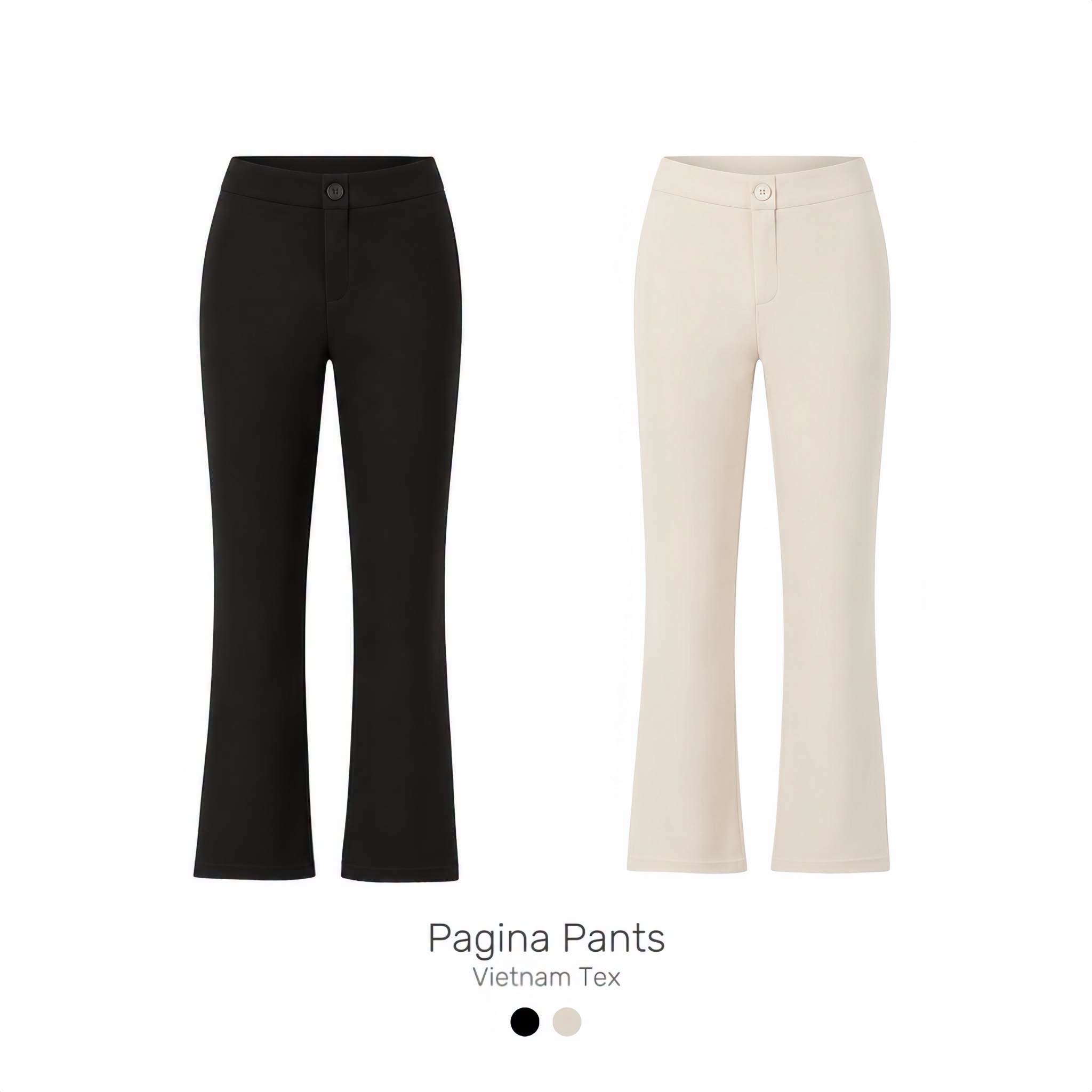 Pagina Pants màu Đen và Be